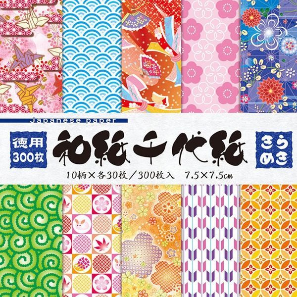 乐天商城 - 徳用和紙千代紙 きらめき 7.5cm 10色 100枚 10パックセット トーヨー