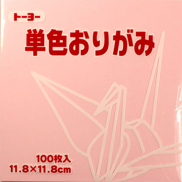単色おりがみ さくら 11.8cm 100枚入りトーヨー