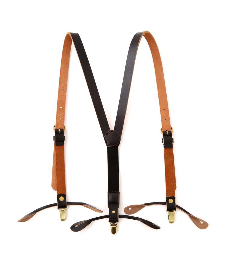 Schott/ショット 公式通販 |LEATHER SUSPENDER/レザーサスペンダー