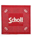 Schott/Vbg ʔ |Schott/Vbg/COTTON BANDANA POLKA DOTS/o_i |Jhbg