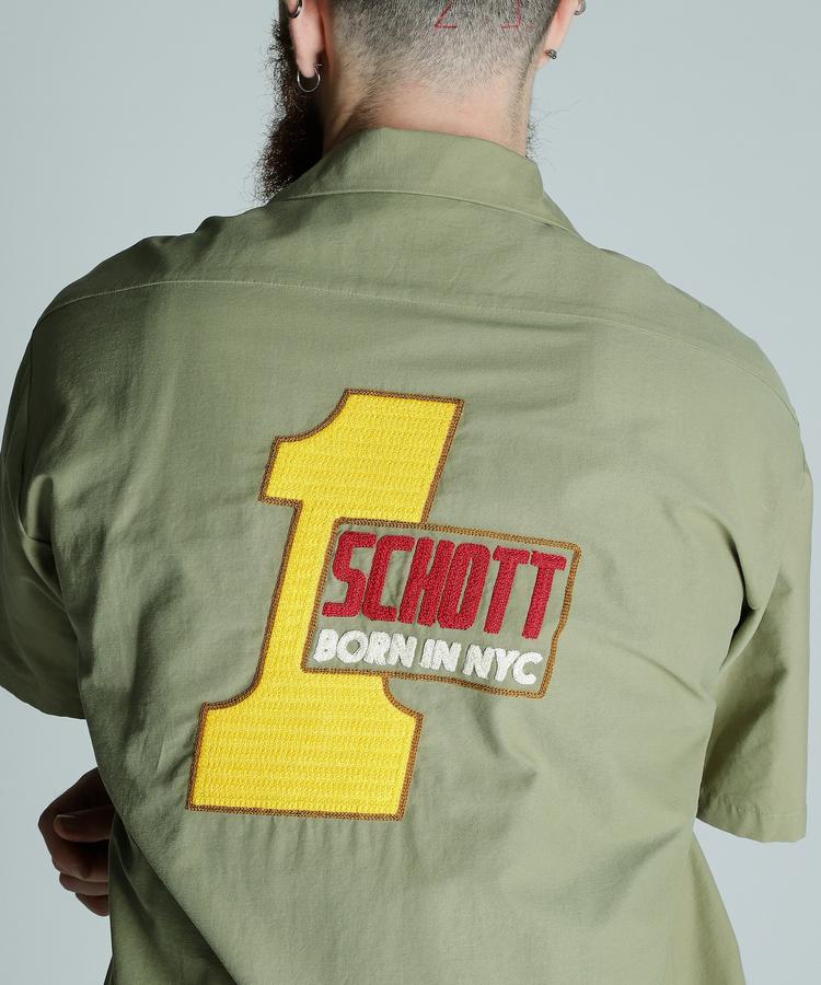 ★SALE|Schott/ショット 公式通販 |CN WORK SHIRT BORN IN NYC/CNワークシャツ ボー...