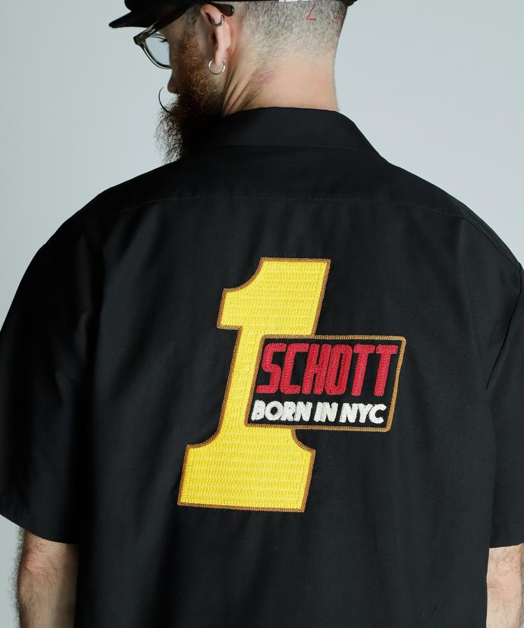 ★SALE|Schott/ショット 公式通販 |CN WORK SHIRT BORN IN NYC/CNワークシャツ ボー...