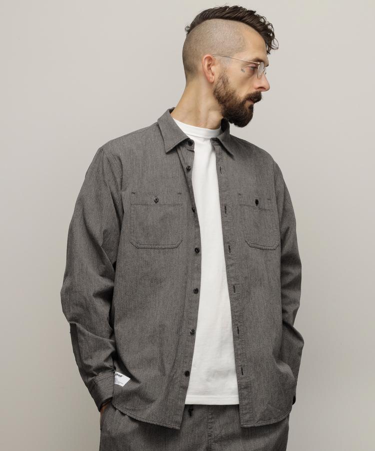 Schott/ショット 公式通販 |COTTON COVERT LS SHIRT/コットン コバート ロングスリ...