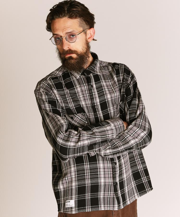 ★SALE|Schott/ショット 公式通販 |PLAID CF LS SHIRT/プレイド CF LS シャツ ※セー...