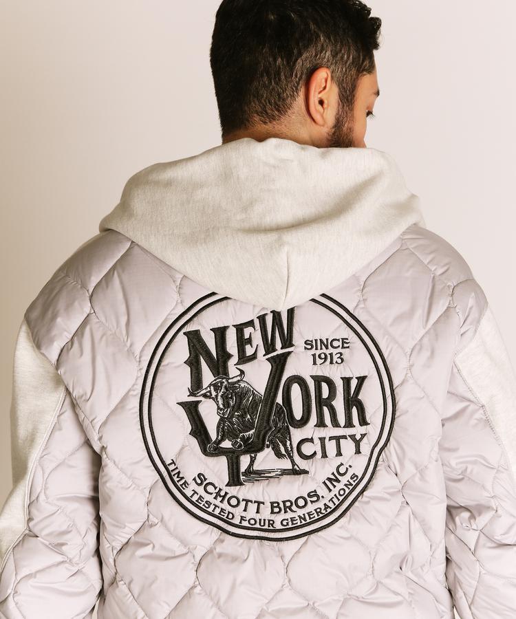 楽天市場】キルティング（スタイル（パーカー）ジップアップパーカー