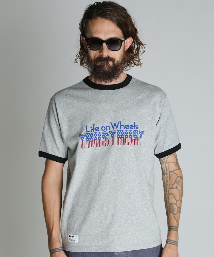 ★SALE|Schott/ショット 公式通販 |TRUST RUST RINGER T-SHIRT/トラストラスト リン...