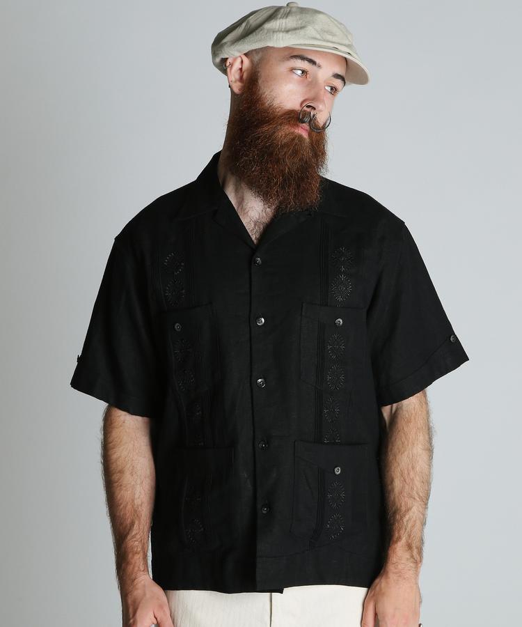 Schott/ショット 公式通販 |LINEN GUAYABERA SHIRT/リネン グアテマラシャツ