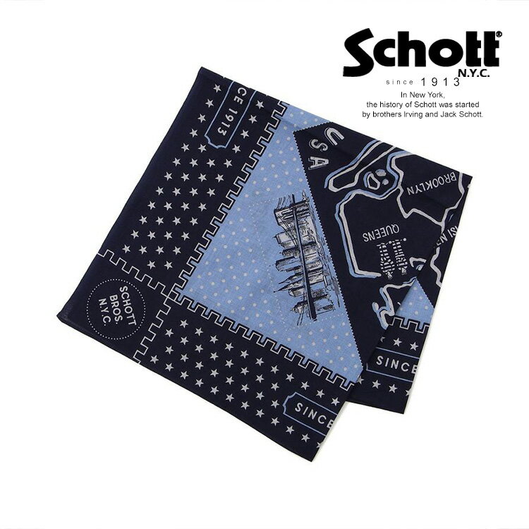 Schott/ショット 公式通販 |BANDANA NEW YORK/バンダナ ニューヨーク