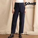 ★SALE Schott/ショット 公式通販 Women’s BOYFRIEND BAKER PANTS/ウィメンズ ボーイフレンド ベイカーパンツ※セール品につき交換返品不可