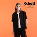 ★SALE |Schott/ショット 公式通販 |SLUB CHIFFON S/S SHIRT/スラブシフォン シャツ ナチュラル リラックス 23ss※セール品につき交換返品不可