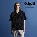 ★SALE Schott/ショット 公式通販 STRIPE S/S WORK SHIRT/ストライプワークシャツ ボタンダウン 23ss