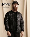 Schott/ショット 公式通販 QUILTED LINNER LEATHER JACKET/キルティングライナー レザージャケット アウター 羽織り 23FW