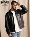 Schott/ショット 公式通販 |LEATHER TRACKER JACKET/レザー トラッカージャケット　アウター 羽織 革ジャン 23FW