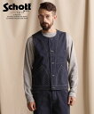 Schott/ショット 公式通販・直営店限定 |OLD HICKORY DENIM VEST/オールド ヒッコリー デニム ベスト