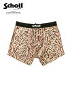 ★SALE|Schott/ショット 公式通販 |直営限定/BOXER PANTS LEOPARD/ボクサーパンツ レオパード ※セール品につき交換返品不可