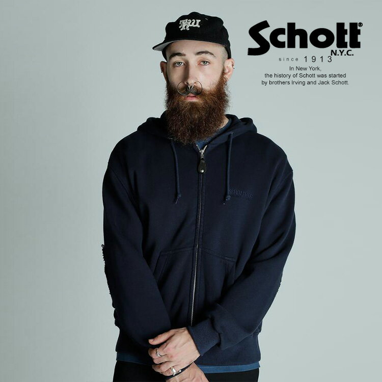 楽天市場】schott ショット(スタイル(パーカー)ジップアップ 楽天市場】schott ショット(スタイル(パーカー)ジップアップ