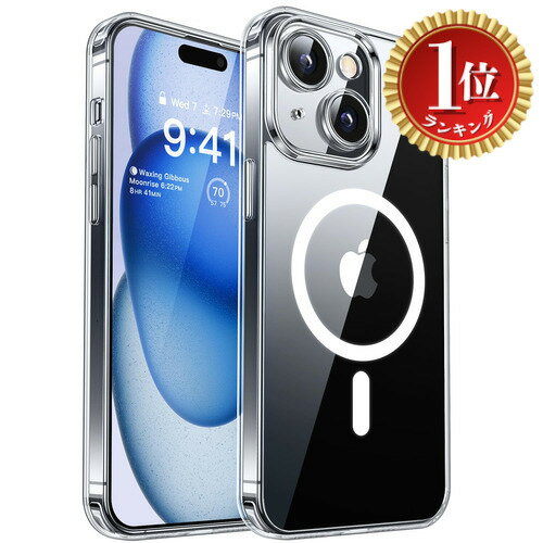 商品情報 商品の説明 主な仕様 【パーフェクトな互換性】iPhone 15 用 6.1 インチ（2 カメラバージョン）専用設計。注：背面の半透明マットデザインは、お使いの あいふおん 15 用 の本体色によって異なる視覚効果を演出します【アップグレード版 カメラ周辺保護】カメラレンズ周囲に 2.5mm の隆起デザインを採用。撮影画質に影響を与えることなく、レンズ周辺をしっかりガードします。【※レンズ中央部は空洞設計のため、レンズ表面には何も接触しません。レンズプロテクター（ガラスフィルム）との併用はできませんのでご注意ください。】【強力なマグネット吸引力】MagSafe対応 及び Qi ワイヤレス充電器に対応。マグネット式ウォレット、ポータブル充電器、カーマウントなどのアクセサリーと安定的に接続し、回転や移動時も脱落しません【高透明度 &amp; 滑らかな触感】柔軟な TPU フレームとハード PC 背面、高透明性を持つ。滑りにくく、指紋防止、清掃も簡単。ワイヤレス充電に対応し、高透明度により、本体の純粋な美しさを鮮やかに際立たせます。【優れた耐落下性能】厚みのある耐衝撃 TPU 素材を使用し、落下耐性を強化。各コーナーに衝撃吸収エアバッグを搭載し、追加の保護を提供します # 【送料無料】CANSHN iPhone 用 ケース Magsafe対応 カメラ周辺保護 ワイヤレス充電 耐衝撃 エアガードコーナー 傷つき防止 指紋防止 色：透明、サイズ：iPhone 15 用 (6.1 インチ) スマートフォンは私たちの日常生活に欠かせない存在です。そのため、傷や衝撃から守るためのケース選びはとても重要です。特に、iPhone 15をお使いの方には、性能を最大限に引き出しつつ、美しさも保つケースが必要です。おそらく、適切なケースを見つけることに悩んでいる方も多いのではないでしょうか。そんなあなたにぴったりなのが、CANSHNのiPhone用ケースです。 このケースは、MagSafe対応でワイヤレス充電にも最適。カメラ部分をしっかり保護しつつ、耐衝撃性も考慮されているのが特徴です。さらに、透明デザインのおかげで、iPhone本体の美しさをそのまま楽しむことができます。また、指紋防止機能が付いているため、いつでも清潔に保てます。このケースを使うことで、あなたのiPhoneをより長く、より美しく使うことが可能です。ぜひ、あなたの手元にこのケースを迎え入れて、安心感とスタイルを両立しましょう。 ## 完璧な互換性とデザイン CANSHNのiPhoneケースは、iPhone 15（2カメラバージョン）専用に設計されています。この製品はどのようなシーンでもマッチするデザインで、カラーバリエーションは透明です。この透明デザインは、お使いのiPhone本体の色に合わせて異なる視覚効果を演出し、ユーザーの個性を引き立てます。 さらに、背面にはマット仕上げが施されており、持った時の滑りにくさを実現しています。特に、手が滑ることを心配する方には嬉しいポイントです。また、内側には衝撃を吸収するエアガードコーナーが配置されており、落下時の影響を軽減します。このように、外観だけでなく機能性にも優れています。 デザイン的にも非常に計算されており、ボタンホールやポートの部分も精密にカットされています。これにより、ケースを装着したままでも操作がスムーズに行えます。両面テープなどの不要なものを使わずに、さらなる保護性を持たせています。このように、CANSHNのiPhoneケースは見た目・機能ともに最高レベルを目指しています。 ## 安全性を追求したカメラ周辺保護 CANSHNのケースは、カメラレンズ周辺に2.5mmの隆起デザインを採用しています。この設計により、レンズ周辺をしっかりガードし、撮影画質に影響を与えることなく撮影が可能です。普通のケースでは、レンズが傷つく心配がつきものですが、このケースなら安心です。 また、レンズ中央部は空洞設計なので、レンズ表面が他の部分と接触しないため、さらなる安全性を確保しています。ですが、レンズプロテクターとの併用はできないので注意が必要です。落下時の衝撃からの保護に力を入れているため、撮影時にも安心感を持てます。 このように、カメラ保護の機能を充実させることで、日々の撮影を楽しむことができ、特に旅行や特別なシーンでの撮影にも適しています。カメラ機能を最大限に活かしつつ、安全な撮影をサポートするその技術は、高い評価を得ています。 ## 使い勝手と高性能なワイヤレス充電 本ケースは、MagSafe対応及びQiワイヤレス充電器にも完全に適合しています。強力なマグネット吸引力により、マグネット式のウォレットやポータブル充電器、カーマウントなどのアクセサリーとも安定して接続できます。外出中に急速に充電が必要になった場合でも、安心してサポートしてくれます。 さらに、ワイヤレス充電においても優れたパフォーマンスを発揮します。充電器の上に置くだけで、面倒な配線なしに充電が開始されるため、ストレスも少なくなります。また、このケースは高透明性を持っており、iPhone本体の美しさを引き立てつつ、汚れが溜まりにくい作りになっています。これは、従来のケースに比べて指紋が付きにくく、清掃もしやすいという利点を提供します。 このようなワイヤレス充電機能は、忙しい日常を送るユーザーにとっては大変便利です。手間を省き、充電時間も短縮します。特にビジネスシーンでは、「これで充電ができるか不安」といった心配も軽減されます。 ## 耐久性と安心の耐衝撃性能 CANSHNのiPhoneケースは、耐衝撃性に優れたTPU素材を使用しており、通常の使用においても安心感があります。厚みのある素材で構成されており、落下時の衝撃をしっかりと吸収します。ケースの各コーナーには、さらに衝撃を吸収するエアバッグが配置されており、特に落下時の衝撃からの保護が強化されています。 日常生活においては、誰しもが不意の落下や衝撃を受ける可能性があります。しかし、このケースを使用することで、壊れにくく、長期間使用できるという安心感を得られます。また、細かなデザインが施されているため、見た目にも不満がありません。 旅行やアウトドアイベントなどでアクティブに動く方にもおすすめです。ケース自体が軽いため、持ち運びやすく、機能性を重視した設計となっています。また、耐久性は時間とともに実証され、多くのユーザーから好評を得ています。この点は、製品選びで非常に重要な要素といえるでしょう。 ## まとめ - CANSHNのiPhone用ケースは、完璧な互換性を持つ6.1インチモデル専用 - 高透明度でお洒落なデザイン、指紋防止機能付き - カメラ周辺を保護しつつ、撮影品質を損なわない配慮 - MagSafe対応のため、ワイヤレス充電が快適に行える - 耐衝撃性に優れたエアガードコーナー付きで安心感が増す このように、CANSHNのiPhone用ケースは、さまざまな機能とデザイン性を両立させています。スマートフォンの保護を考える上で非常におすすめの商品です。ぜひ、この冬の必需品としてお求めください。