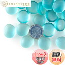 Charmoon アクアリウム 水槽 飾り石 18-20mm 500g カラフル 彩り ガラス クリスタル 底砂 砂利 DIY 園芸 (ライトブルー)