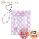 サンリオ(SANRIO) サンリオ マイメロディ チャーム付きクリアポーチパステルチェッカー マイメロちゃん my melody 15×12×2cm キャラクタ...