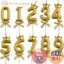 Selinearクラウンバースデーナンバーキャンドル 0-9 10点セット ins 高級 ろうそく 記念日キャンドルウエディングパーティー卒業パーティー (ゴー...