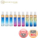 Solid Valu 10ml 9本セット カラフル スプレー アロマボトル プッシュオン ミニボトル アトマイザー アロマオイル用瓶 遮光瓶 グラデーションス...