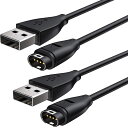 ガーミン 充電ケーブル 【2本セット 100cm+100cm】 Garmin, Vivosport, Instinct, ForeAthlete, Approa...