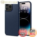Spigen iPhone14Pro ケース ストラップホール 付き TPU ソフト ケース マット 滑り止め 耐衝撃 米軍MIL規格取得 傷防止 指紋防止 衝撃吸収 ワイヤレス充電対応 リキッド・エアー ACS04958 (ネイビー・ブルー)