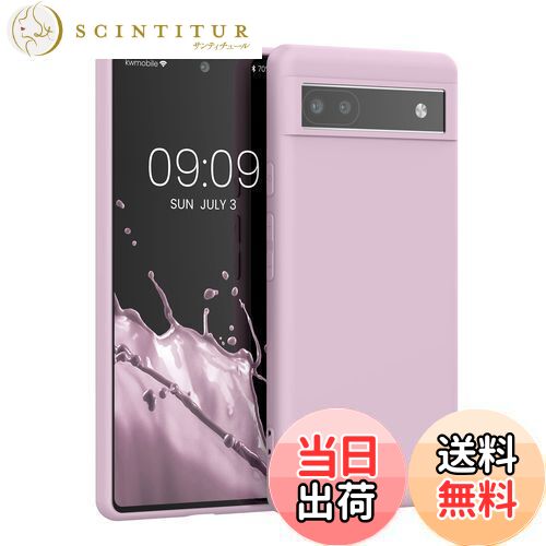 【送料無料】kwmobile スマホケース Google Pixel 6a対応 ケース - 耐衝撃 滑り止め ソフト TPU シリコン - アンティークピンク