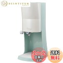 ドウシシャ(DOSHISHA) 電動 ふわふわ とろ雪 かき氷器 製氷カップ2個付き(Mサイズ) グリーン 冷凍フルーツ DTY-B2GR