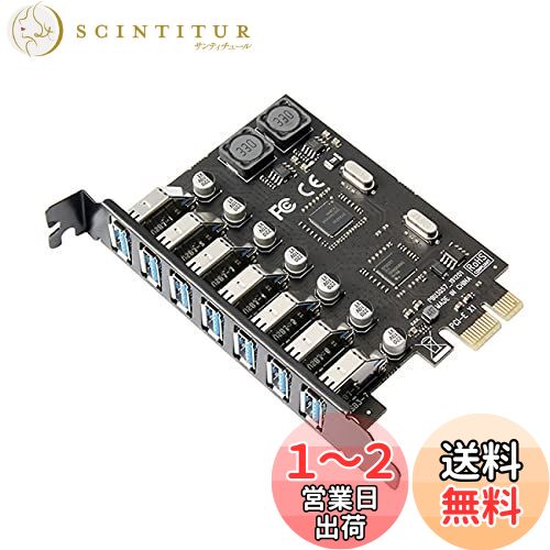 Cablecc7ݡPCI-E-USB3.0 HUB PCIExpressĥɥץ5Gbpsޥܡ