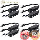 GeeekPi 8パックアクティブPoEパワーオーバーイーサネットMirco USB + RJ45 48V~5V 2.4A、IEEE 802.3af準拠10 / 100Mbps PoEスプリッター、12W出力 IPカメラ、タブレットPC、Raspberry Pi4モデルBに適しています