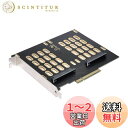 Cablecc Dual 2X U.2 SFF-8639 SSD to PCIE Express 3.0 Gen3 X8 X16 RAID Card VROC ...