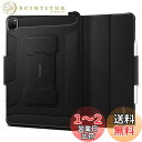 Spigen iPad Pro 12.9 ケース 第6世代 / 第5世代 (2022/2021) 対応 耐衝撃カバー Apple Pencil 収納 スタンド 落下 衝撃 吸収 ラギッド・アーマープロ ACS02889 (ブラック)