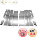 BRIGHTZ N-BOXカスタム JF3 JF4 超鏡面ステンレスメッキピラー バイザー無用 8PC 【 PIL-SIL-423 】 JF F3 F4 3 4 N BOX NBOX Nボックス エヌボックス エヌ ボックス カスタム