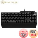 ASUS ゲーミングキーボード RA04 TUF GAMING K1/JP 専用ボリュームノブ 防水 RGB照明 リストレスト
