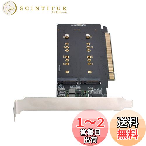 Cablecc 4X NVME M.2 AHCI-PCIE Express 3.0 Gen3 X16 RAIDVROC Raid0ϥ...