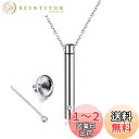 【送料無料】Yoursfs 遺骨ペンダント ネックレス ステンレス鋼 筒型 メモリアル 遺骨入れ 防水 ジルコニア ネックレス 遺灰 ネックレス 手元供養 メン...