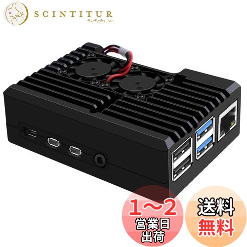 GeeekPi Raspberry Pi 4ޡʥǥ奢եդRaspberry Pi 4ѥå֥ߥ˥⥱...
