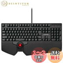 エレコム トラックボール付キーボード 有線 プレミアムメンブレン キー割り当て ハードウェアマクロ対応 リストレスト ブラック TK-TB01UMBK