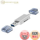 Cablecc USB-C Type C/USB 2.0 to NM Nanoメモリーカード&TF Micro SD Card Reader for Huawe...
