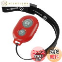 CamKix ワイヤレス Bluetooth スマートフォン用カメラシャッターリモートコントロール - 素晴らしい写真と自撮りの作成 レッド D0027-SRC-RED