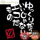 ECOだもの ステッカー ゆっくり走ります カッティングステッカー(白文字)/エコカー 安全運転 エコ運転(CUT)