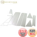 BRIGHTZ プリウス NHW20 超鏡面ステンレスメッキピラーパネル バイザー有用 10PC 【 PIL-SIL-306 】 NHW W20 20 4626