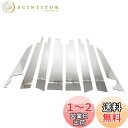 BRIGHTZ エリシオン RR1系~RR4系 後期 超鏡面ステンレスピラーパネル 8PC 【 PIL-SIL-138 】 1246