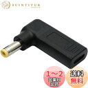 Chaojibao 1pcs タイプC USB-C 入力 DC 5.5×2.5mm (他サイズあり) 変換 acer 変換アダプター DC電源 トリガープラグ ノートパソコン 充電 PD 充電 TYPE-C 変換アダプター プラグ AC 充電 (5.5×2.5mm)(2)