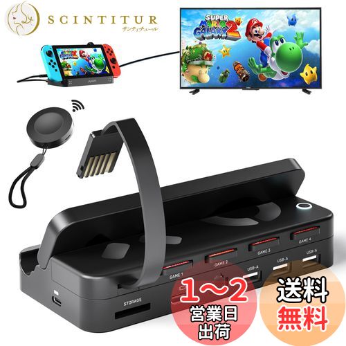 Alxum 2024ǯ? Switch ¿ǽ ɥå4in-1 Switchɥ꡼ ڤؤ ⥳դHDMIѴ/TV...