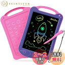 HOMESTEC AstroDraw お絵かきボード 高輝度 カラフルスクリーン 繰り返し書いて消せるボード 子供 おもちゃ 幼児教育 学習 落書き 知育玩具 女の子 男の子 3歳 4歳 5歳 6歳 誕生日 プレゼント パープル/ピンク