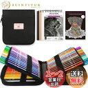 HIFORNY 80色鉛筆セット 大人用 塗り絵 72色 3色のスケッチブック付き 大人用塗り絵 シャープペンシル 0.5 無色ブレンダー