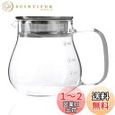 Desirable ジャンピングリーフポット 急須 直火 目盛付き 耐熱ガラス 電子レンジ 食洗器対応 コーヒーサーバー (ティーポット 460ml)