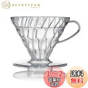 HARIO(ハリオ) V60 透過ドリッパー 02 クリア 1-4杯用 コーヒー ハンドドリップ 日本製 VDR-02-T